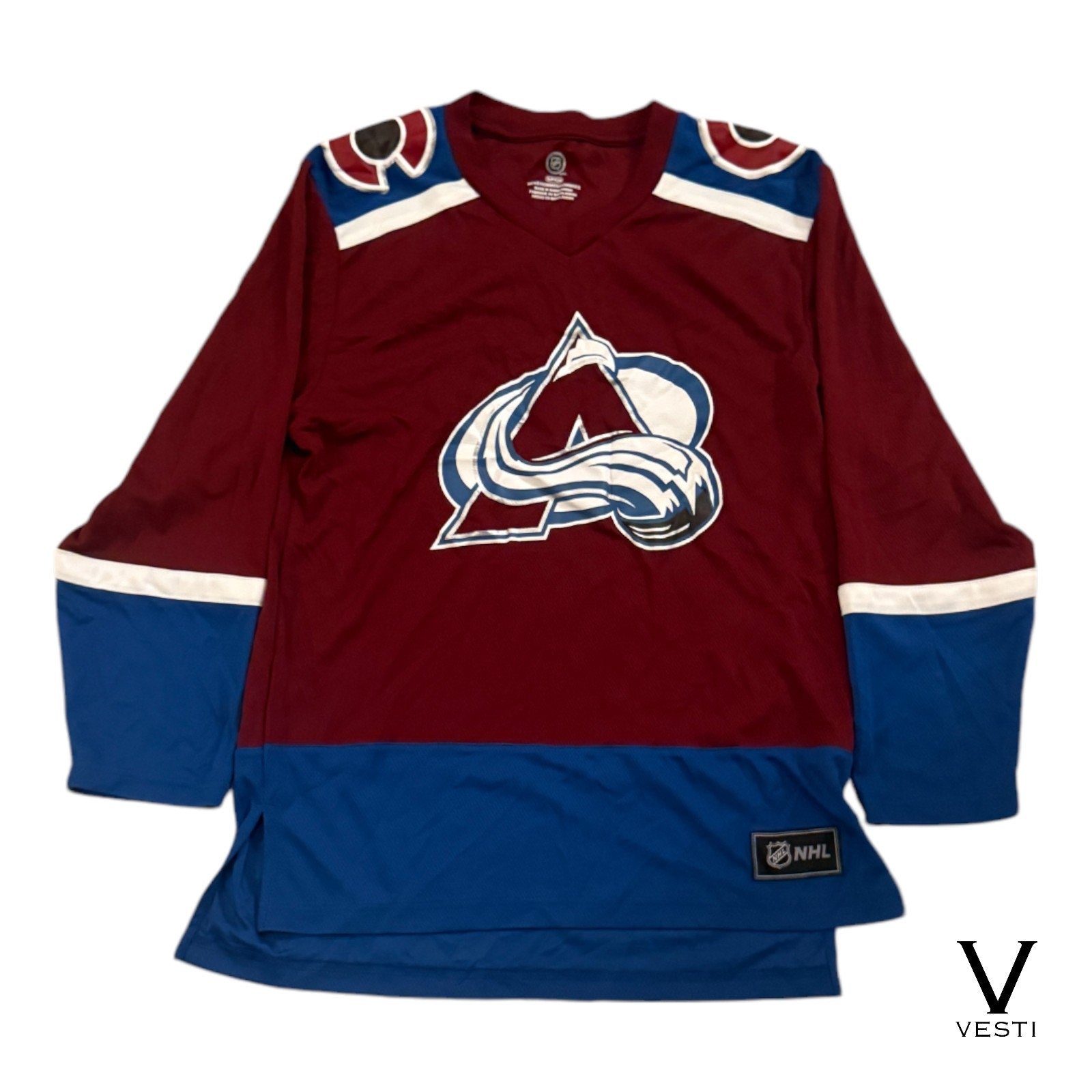 NHL Colorado Avalanche Duchene Official Licensed Jersey Mens Small Burgundy