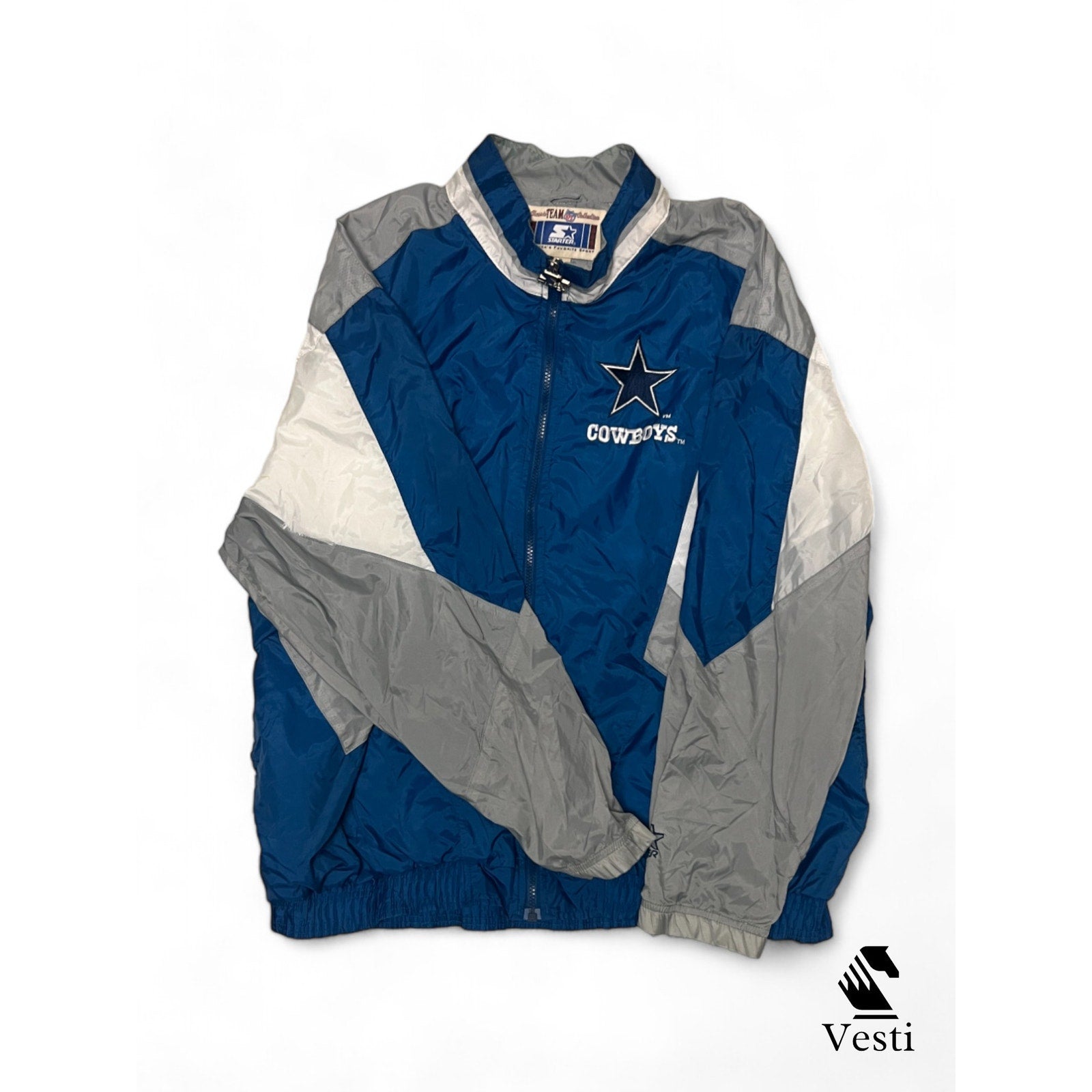 XL Cowboys Starter Jacket