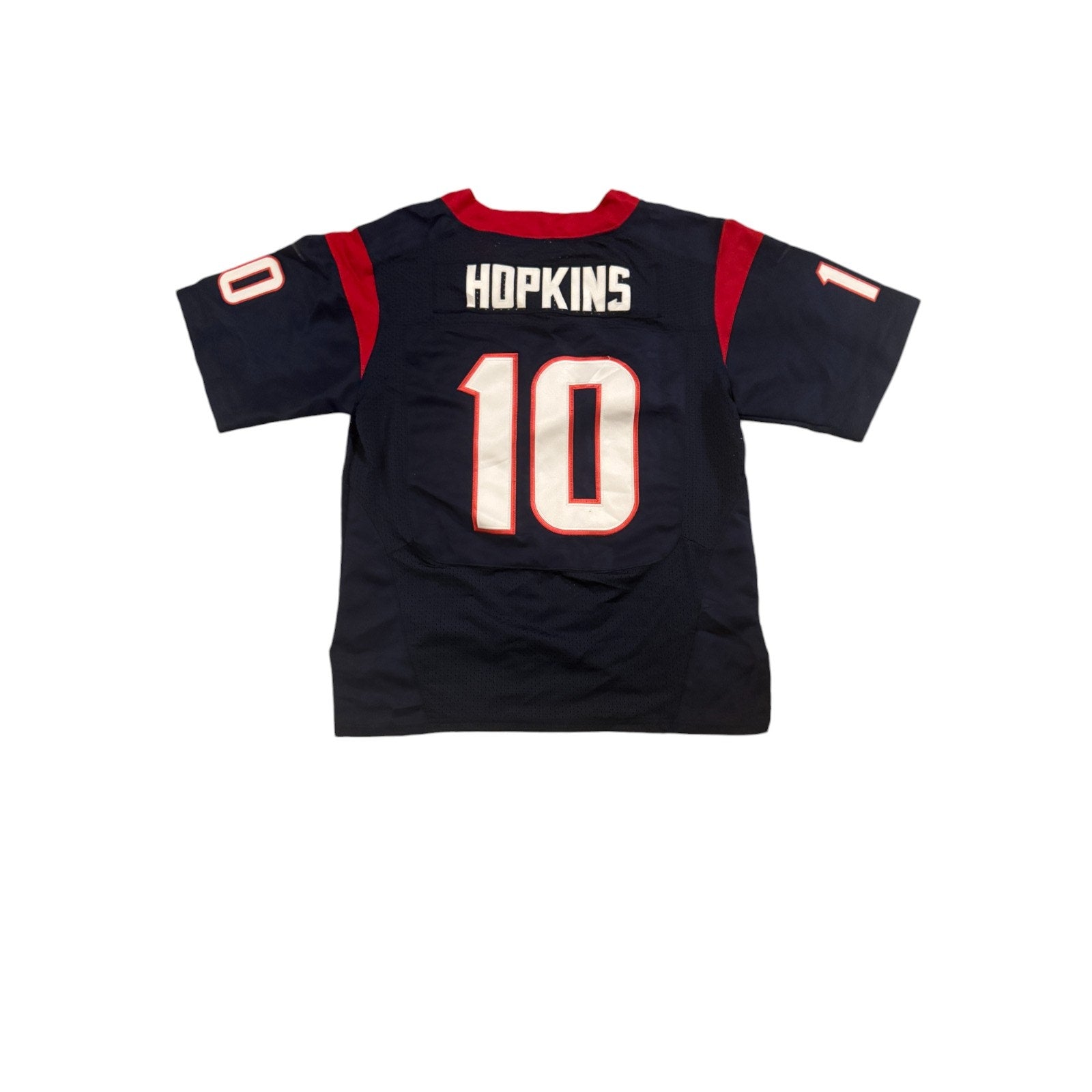 Houston Texans #10 DeAndre Hopkins Jersey Mens Medium Navy NFL Football