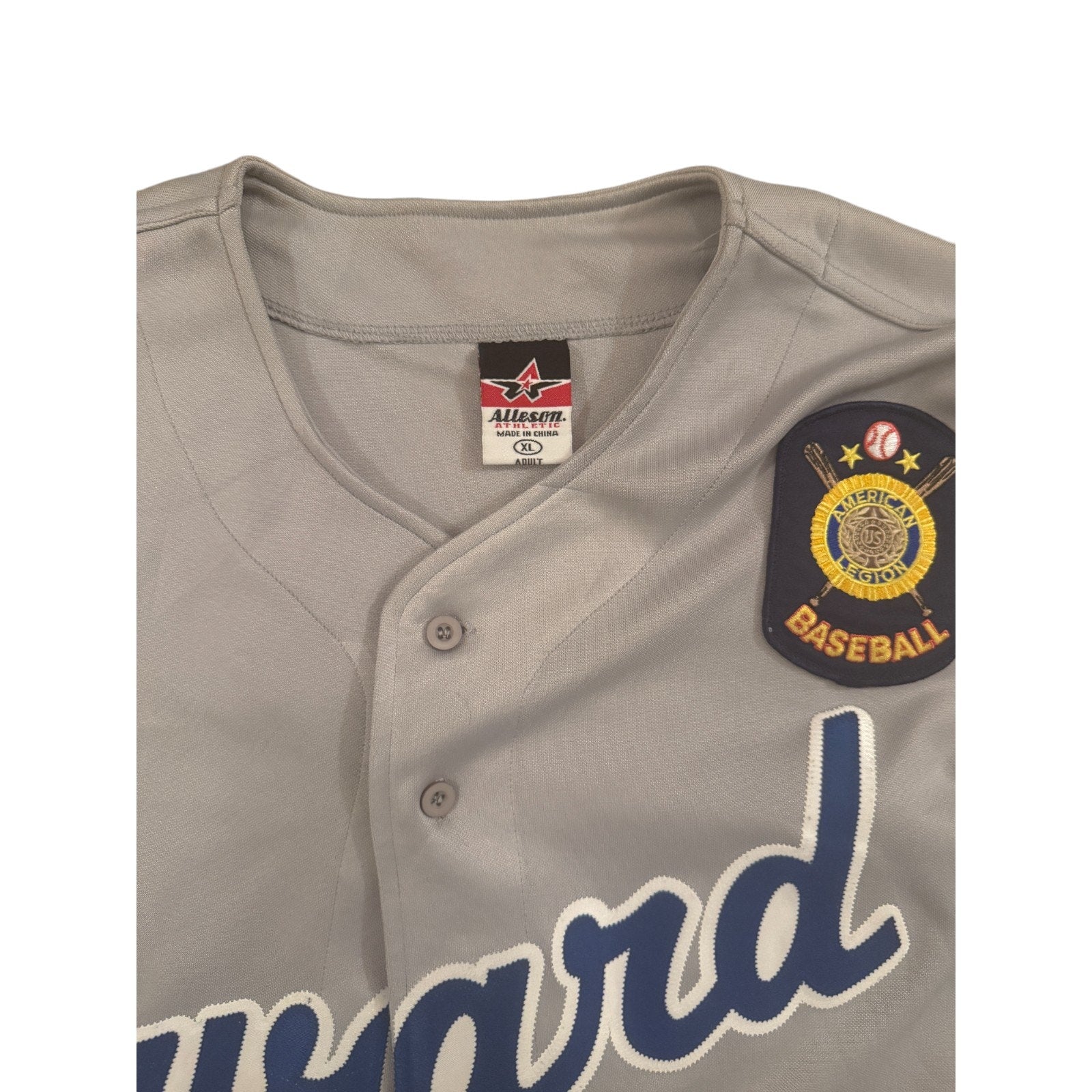 American Legion Seward #31 Jersey Mens XL Beige Alleson MLB Baseball Sports