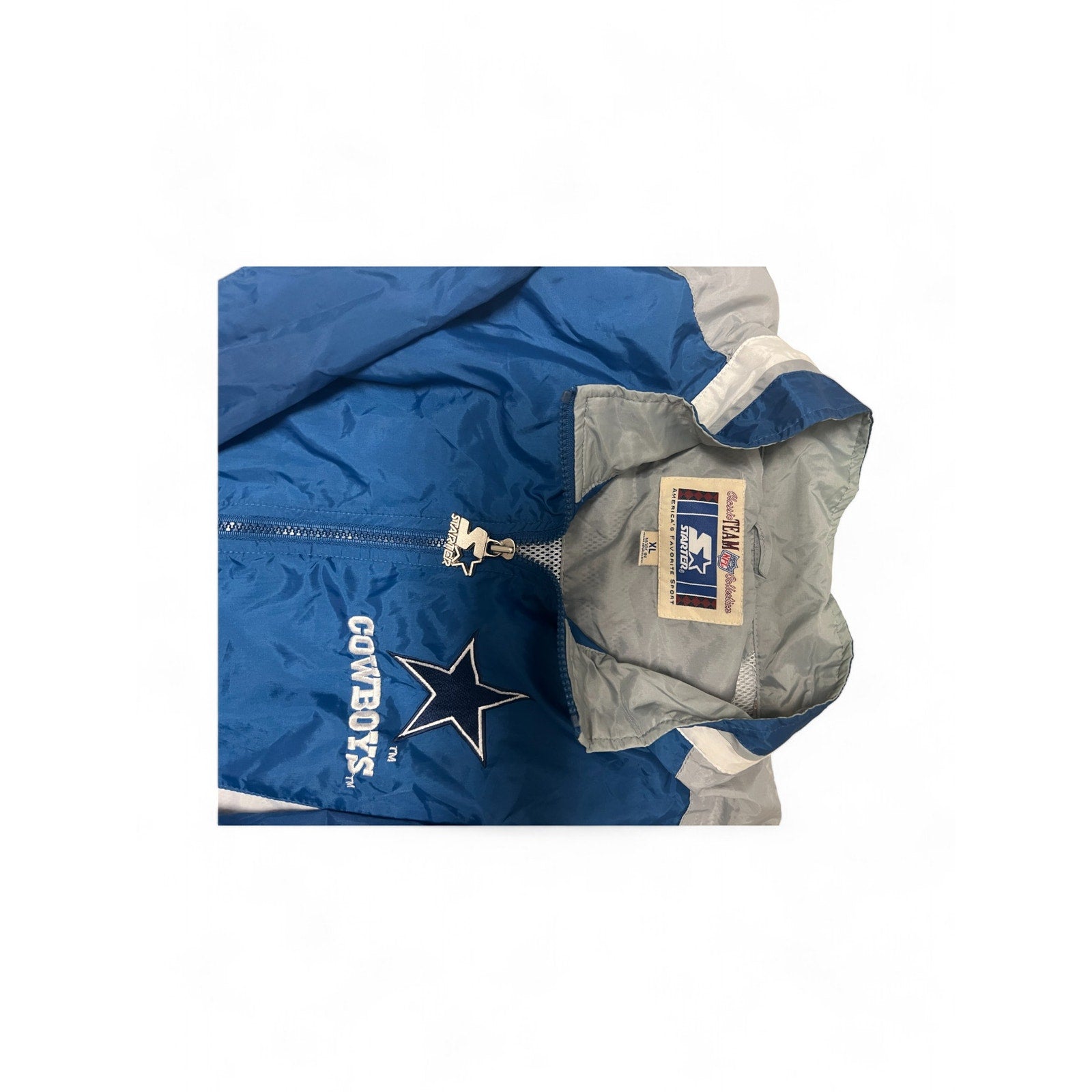 XL Cowboys Starter Jacket