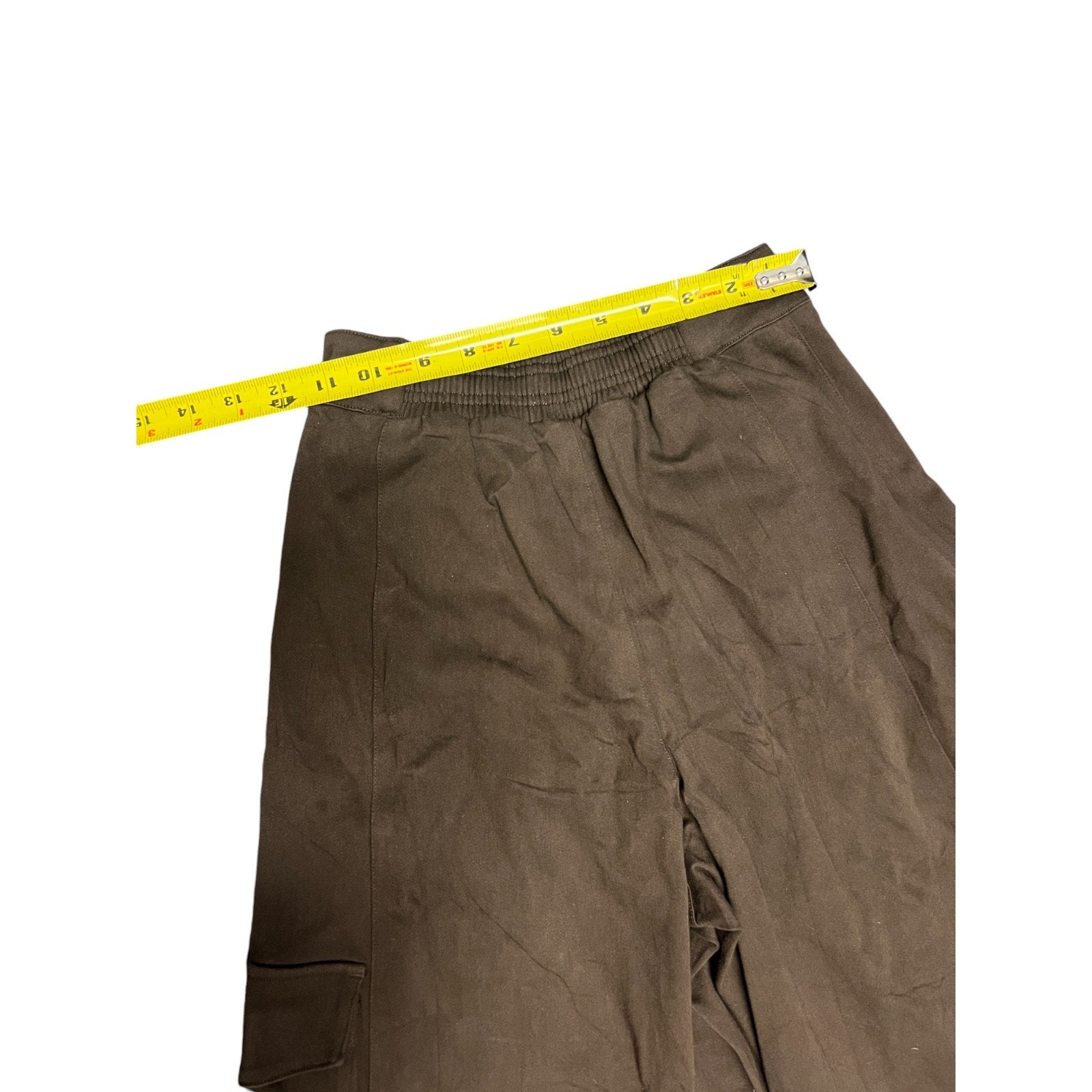 Alo Show Off Cargo Wide Leg Trouser Espresso