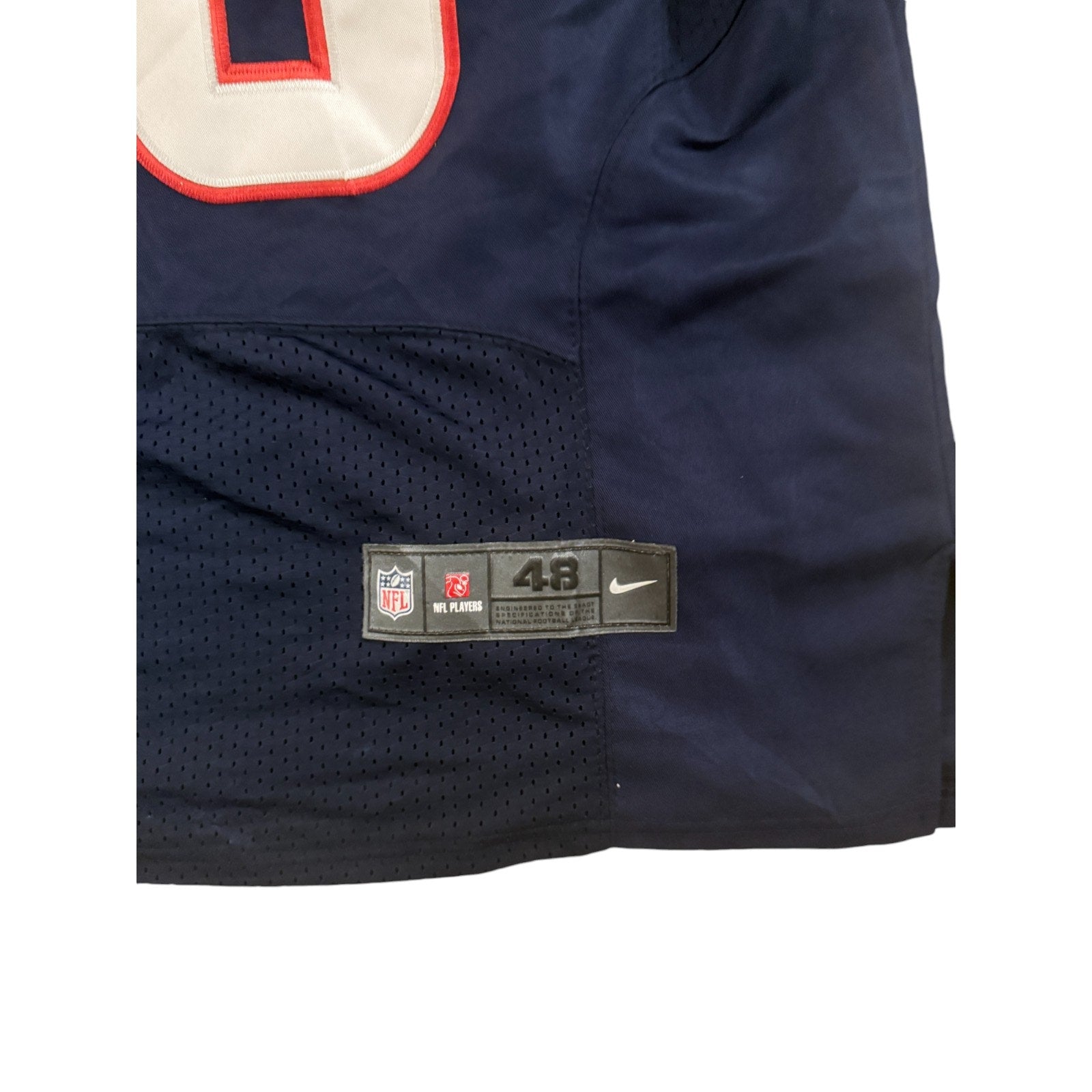 Houston Texans #10 DeAndre Hopkins Jersey Mens Medium Navy NFL Football