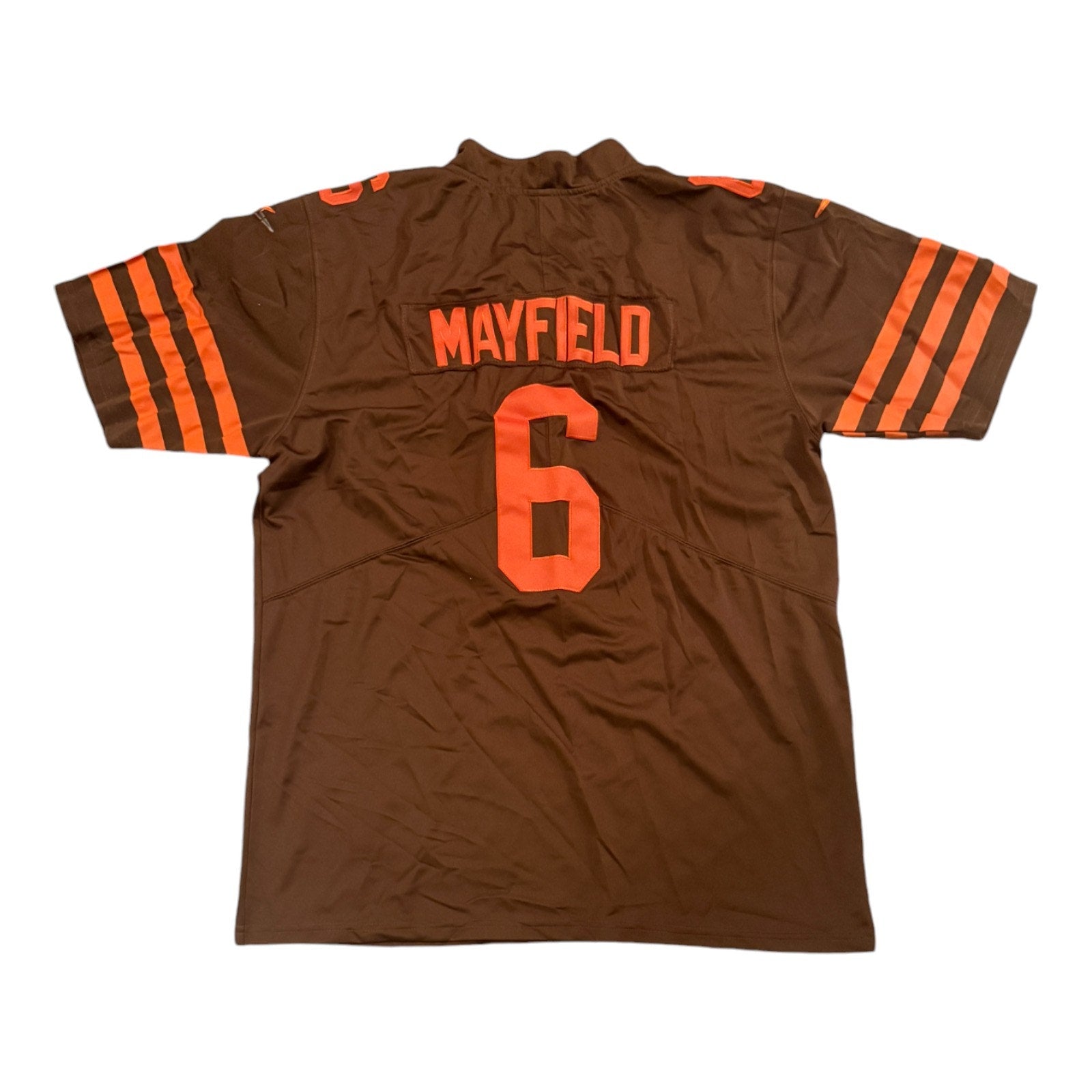 Baker Mayfield Jersey Mens Large Cleveland Brown NFL Nike On-Field Dri Fit