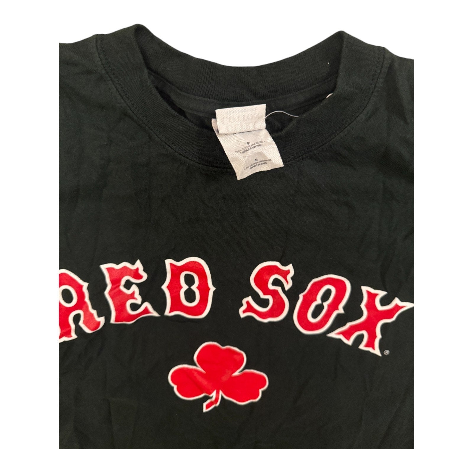 Boston Red Sox Johnny Damon #18 Shirt Mens Small Black MLB Baseball Sports