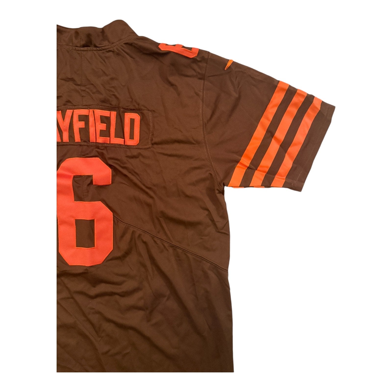 Baker Mayfield Jersey Mens Large Cleveland Brown NFL Nike On-Field Dri Fit